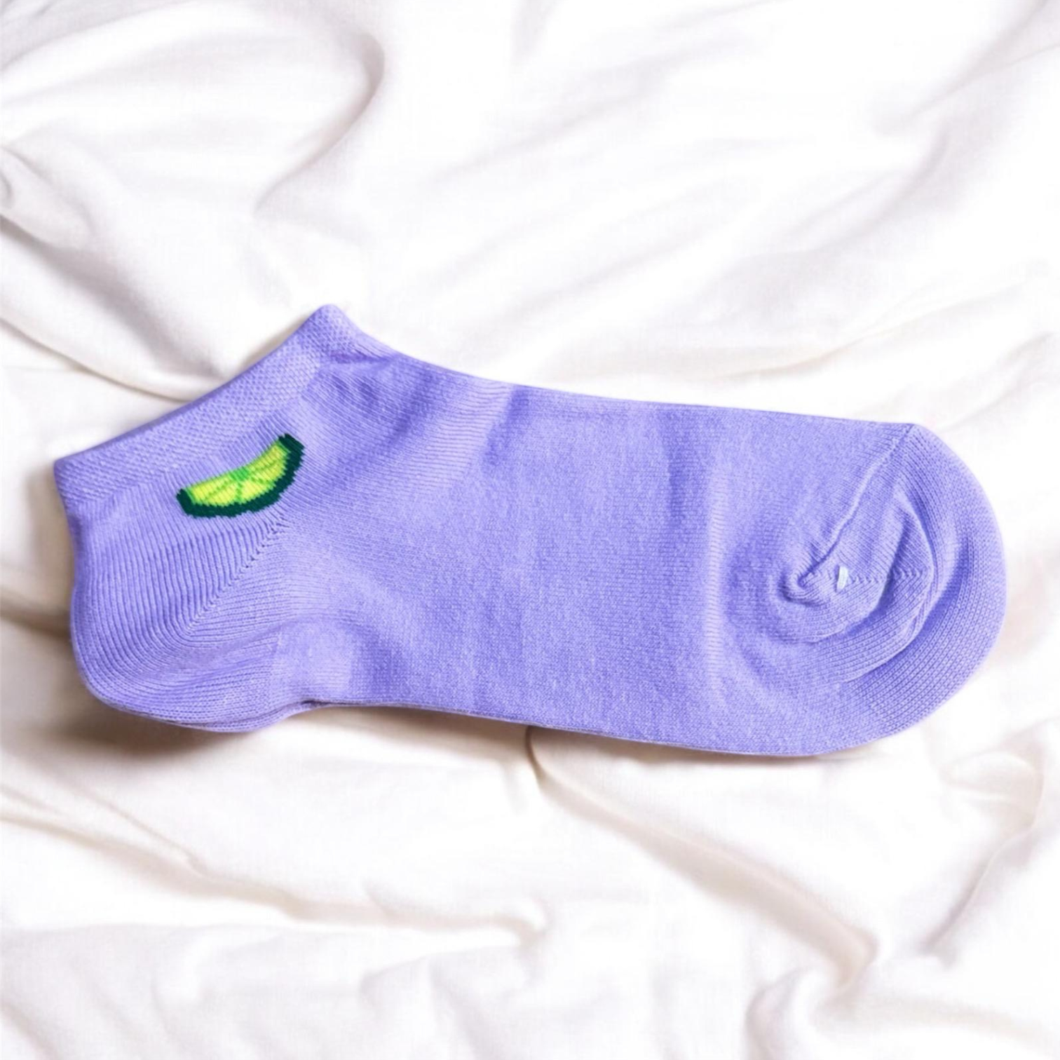 Meyveli Kısa Çorap - Görsel 2