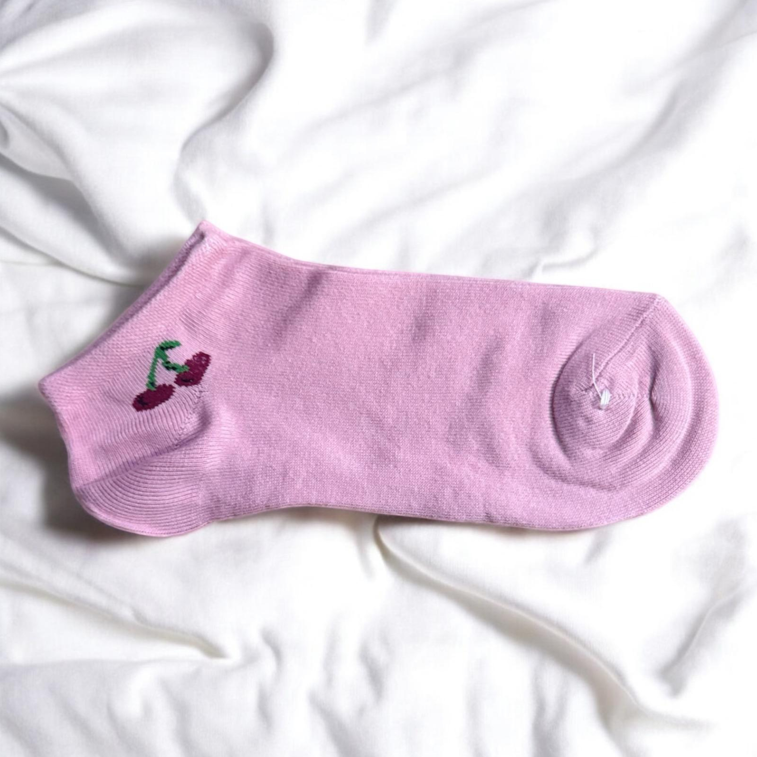 Meyveli Kısa Çorap - Görsel 2