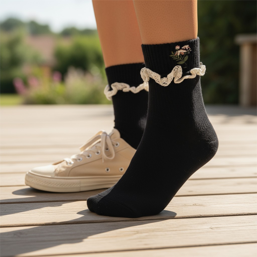 Nakışlı Çorap