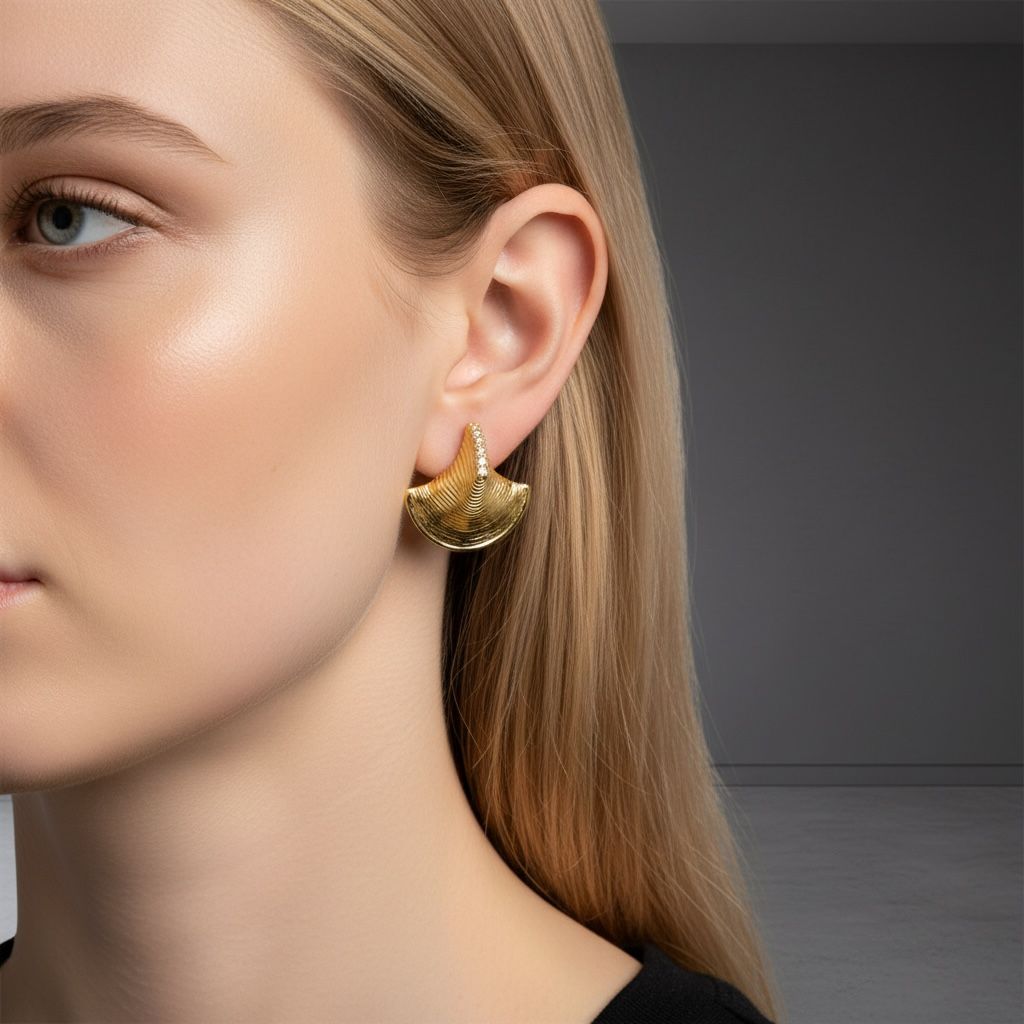 Özel Tasarım Çelik Küpe