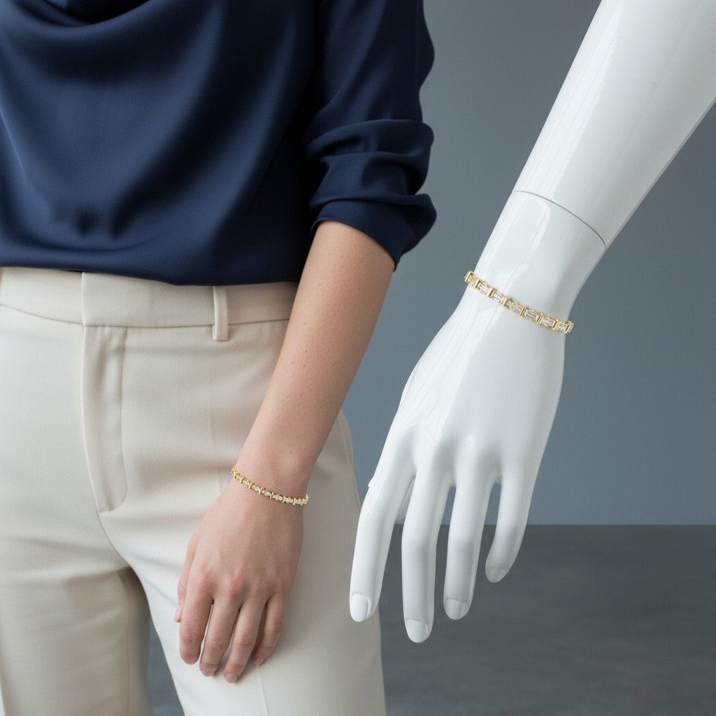 Taşlı Xuping Bileklik